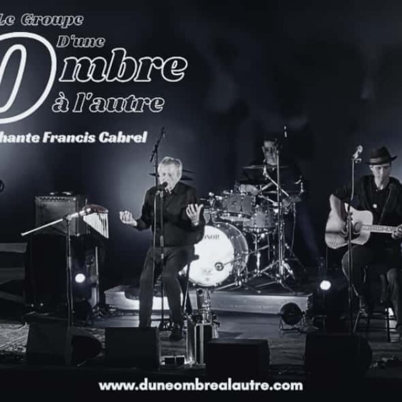 Concert d'été - Tribute de Cabrel / D'une ombre à l'autre